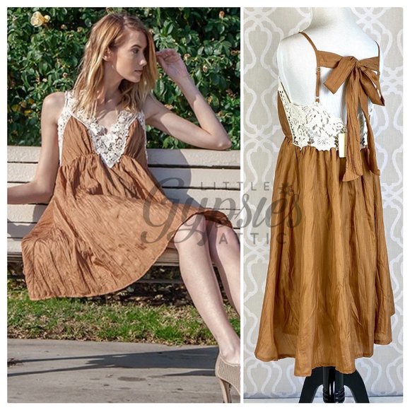 A'Reve Dresses & Skirts - A'reve Bosque Classic Big Bow Dress